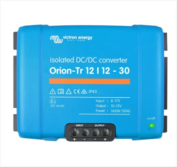 Victron Energy Orion-Tr 12/12-30A (360W) Isolated DC-DC converter