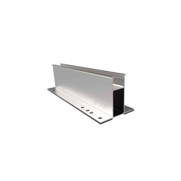 Lumax Trapezoidal sheet short rail channel with EPDM
