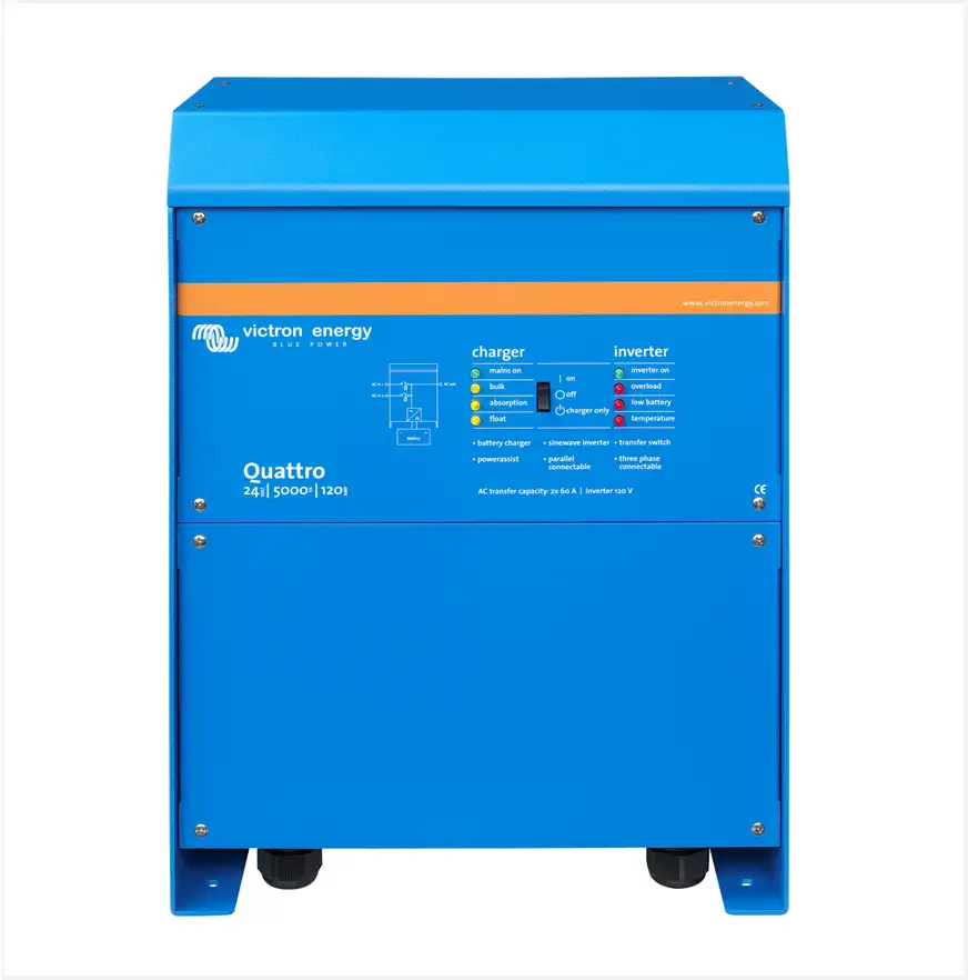 Product: Victron Energy Quattro 24/5000/120-100/100 230V VE.Bus