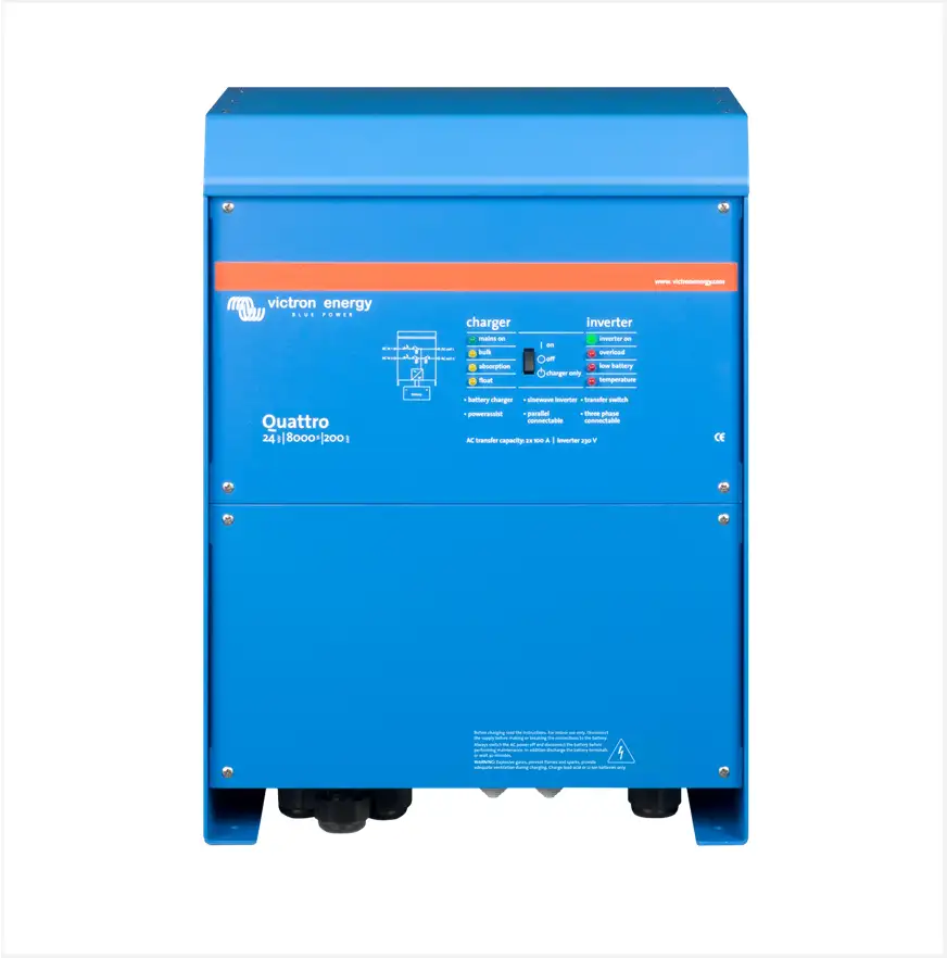Product: Victron Energy Quattro 24/8000/200-100/100 230V VE.Bus