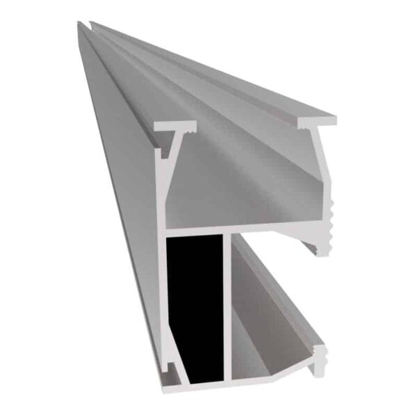 Lumax Rail (top+side fix) 46x5150mm AL6063 T6 Mill