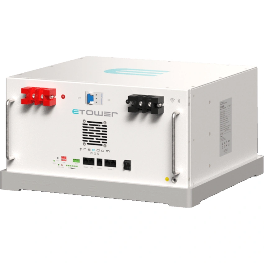 Product: Freedom Won eTower 2 LiFePO4 Battery 5kW 52V With Remote Monitoring (excl. accessories)